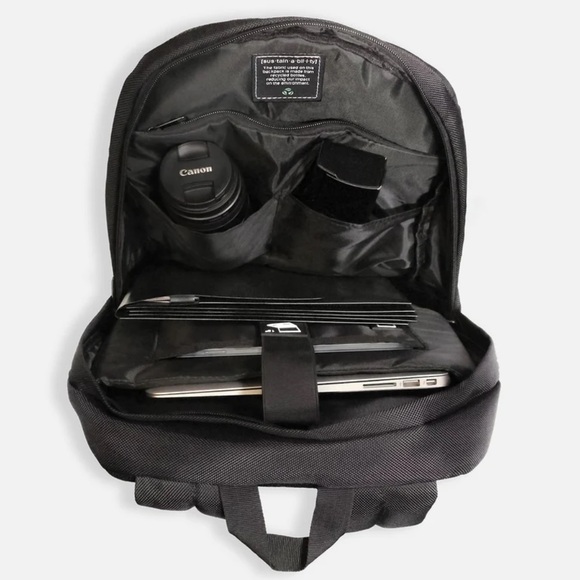 Acehigh 'Canyon' 15 Inch Laptop/Tablet Compartment Multi-Zipper HP Logo Backpack - Picture 11 of 12